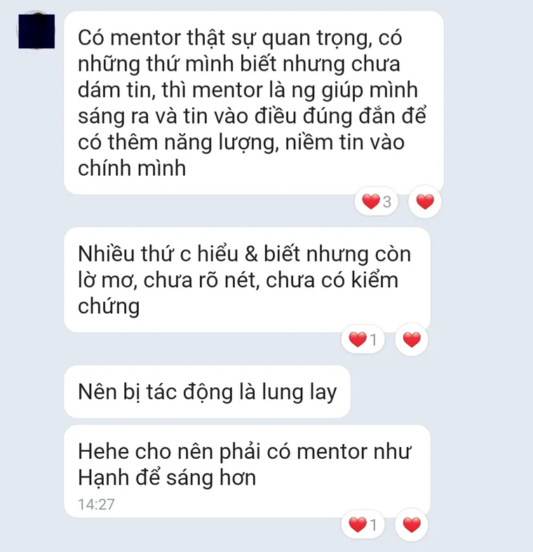 Một Manager tại Fortune 500 chia sẻ