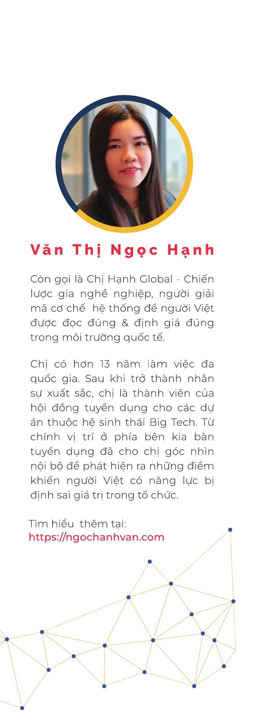 Tay gấp bìa trước sách: Văn Thị Ngọc Hạnh